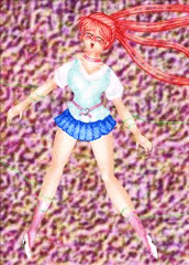 朝霧陽子変身シーケンス??