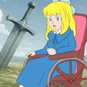 アルプスの少女ハイジ　車椅子のクララ