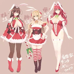メリクリ2022衣装ラフデザ