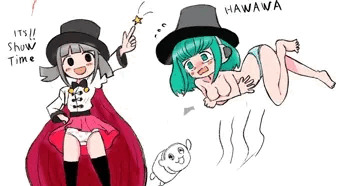 今回から描いた太鼓ガールズ