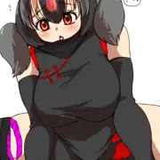 なだめるアイアイ