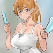 いつも大きい方のアイスをくれる夏姫ちゃん