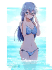 水着落書き、丸山あかね