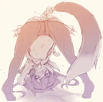 すけべ尻尾でおねだり時津風
