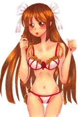わ、わたしだって、水着くらい、着るわよ……。