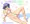 由真誕生日絵２０１３