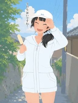 綾乃ちゃん残暑お見舞い