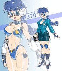 非戦闘ポリスボーグで事務員の370さん