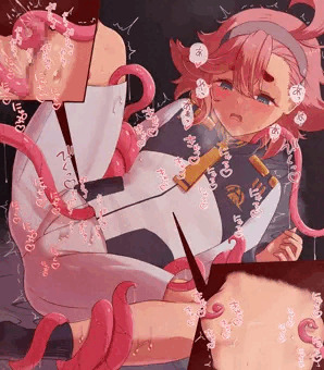 🍣水星の魔女　スレッタ　着衣触手責め