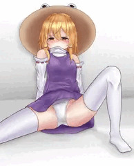 諏訪子様にぱんつ見せてもらった
