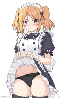 クロエ08 たくし上げメイドクロエ