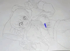 寝込みを襲われて弄ばれる 女らんま。