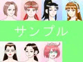 格闘女子を自分なりのオリジナルコスチュームにしたＣＧ集２
