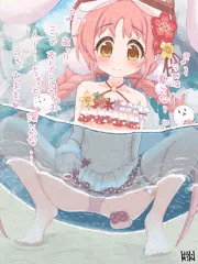海でうんちしちゃうミミちゃん