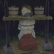 豪雨 (うごイラ) (Animation)