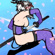 サキュバスの女剣客