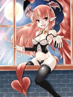 誘う淫魔