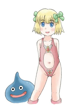 王女とピンクのレオタード