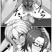 ふたなりアナルレズセ