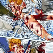 マキ無惨!!ガラス片を敷き詰めた地面の上でボコボコにされる!!