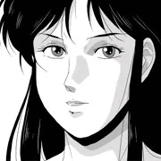 キャッツ・アイ　来生瞳　激線画