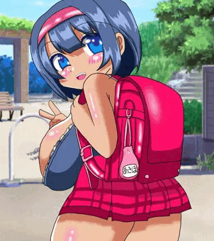 公園爆乳ロリ