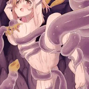 自分から触手に犯されにきた女の子