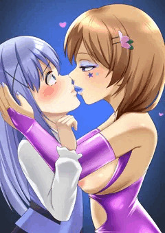 ビッチ化したココアさんに迫られるチノちゃん