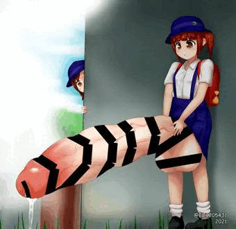 Peeing outside