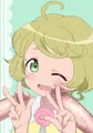 カメラ目線おしゃぶりきみどりプリンセス