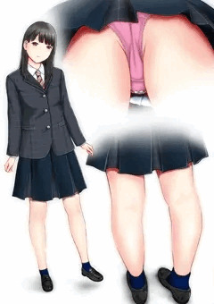 制服逆さ撮り