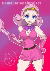 ハメネコお題プロジェクト#3  血合肉さんちのマリーノちゃん　立ち絵編