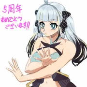 薄荷爽凛さん５周年記念イラスト