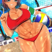 ✨🌞🏖️砂浜のNo.1アタッカー🏖️🌞✨