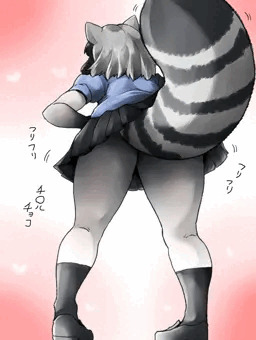 しーえむのおしごとをもらったアライさん