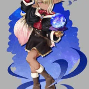 ダークエルフの占い師ちゃん