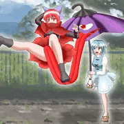 [東方] 赤蛮奇と多々良小傘のエッチなイリュージョン