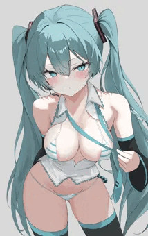 ネクタイ外しミク