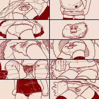 手書きパンツ６
