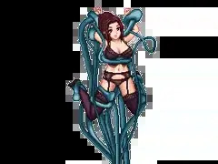 触手搾乳（skeb依頼品）