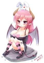【新旧比較】ロリ巨乳サキュバスちゃんになりました！