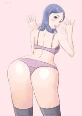 お尻突き出し