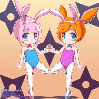 カット＆アナ [ワリオ] バニー