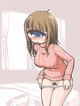 見んなって言ってンじゃん…
