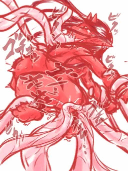 メスガキ鬼VS触手