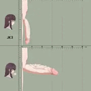 ハチナイ加奈子ちゃんの年別ふたなりTNTN比べ
