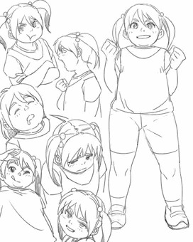 うちのこ設定画(リメイク版おまけ付き)