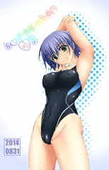 由真誕生日絵２０１４