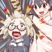 ごほうび（？）をもらうまね～じゃ～