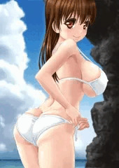 若菜と海に…